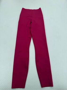 Lululemon pink raspberry Leggings size 0